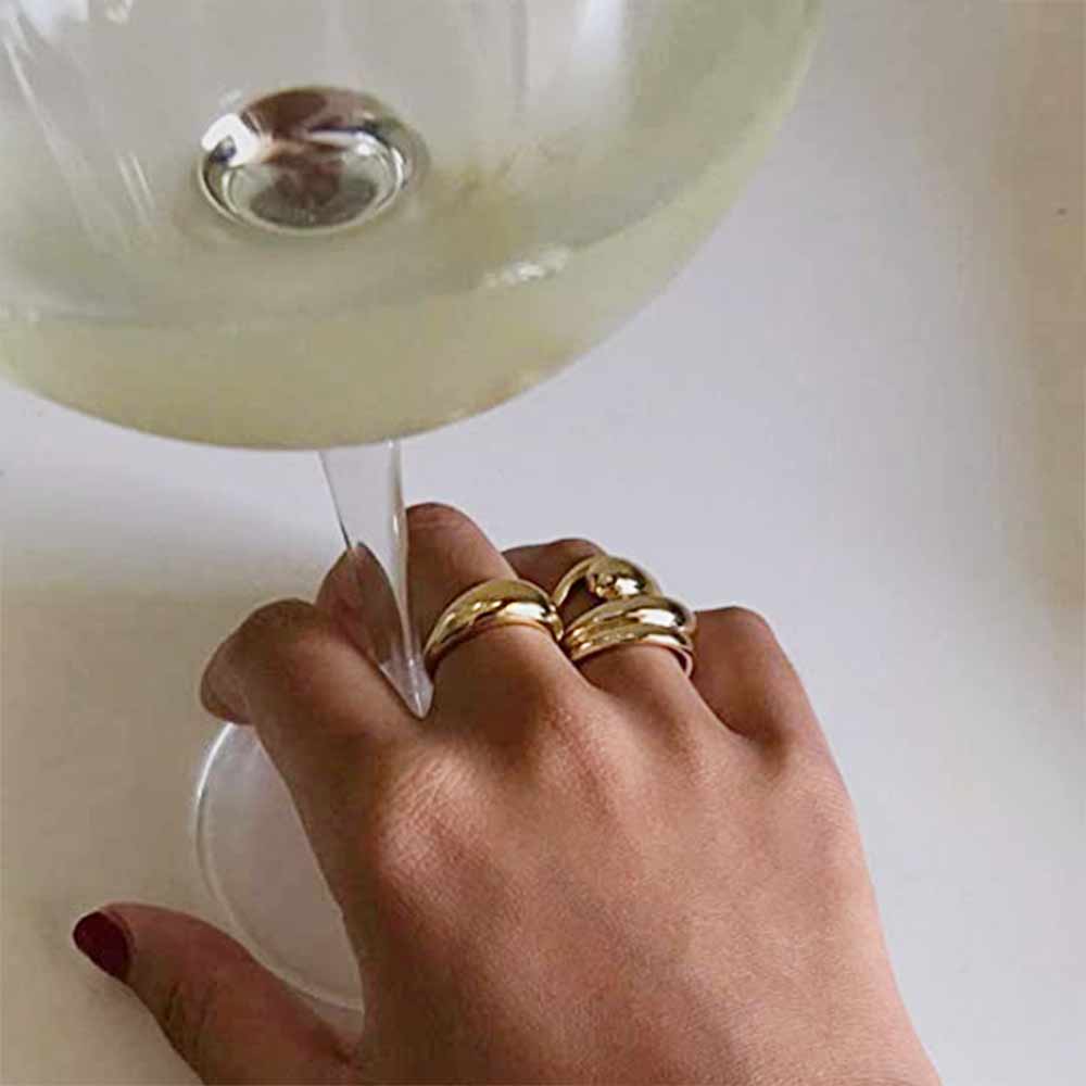 Dome Ring in Gold