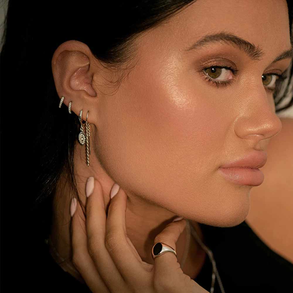 Indie Dangle Earrings in Silver