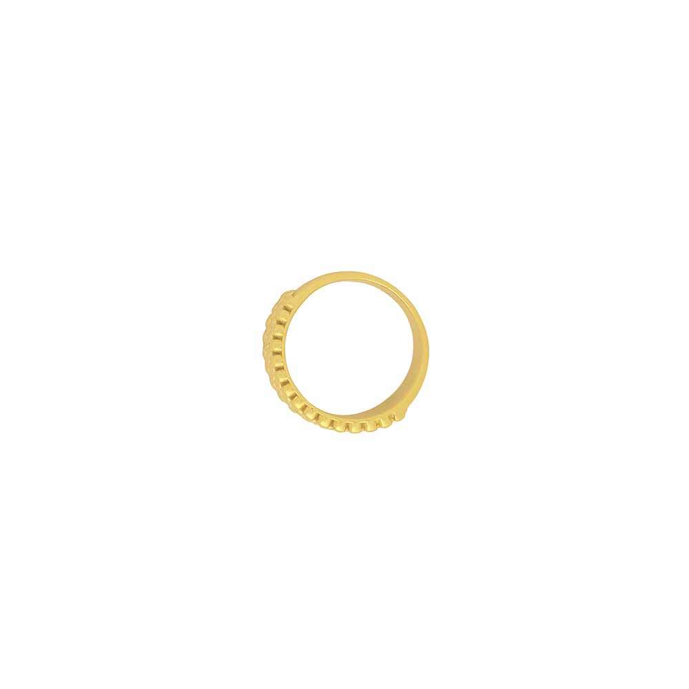 Motley Beaded Ring in Gold