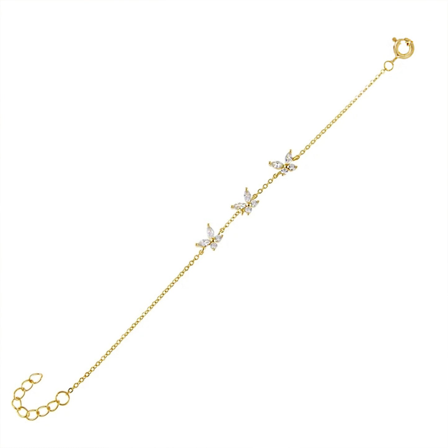 Butterfly Bracelet in Gold