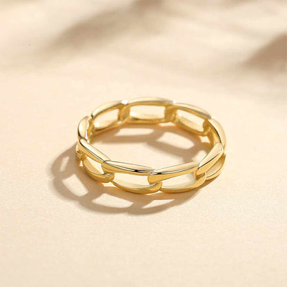 Chain Ring in Silver