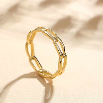 Chain Ring in Silver