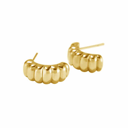 Shelly Earrings in Gold