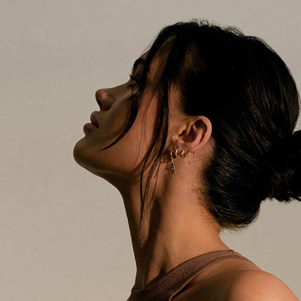 Indie Dangle Earrings in Silver