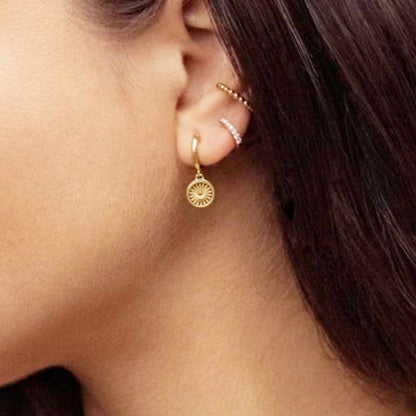 Sonny Dangle Earrings in Gold