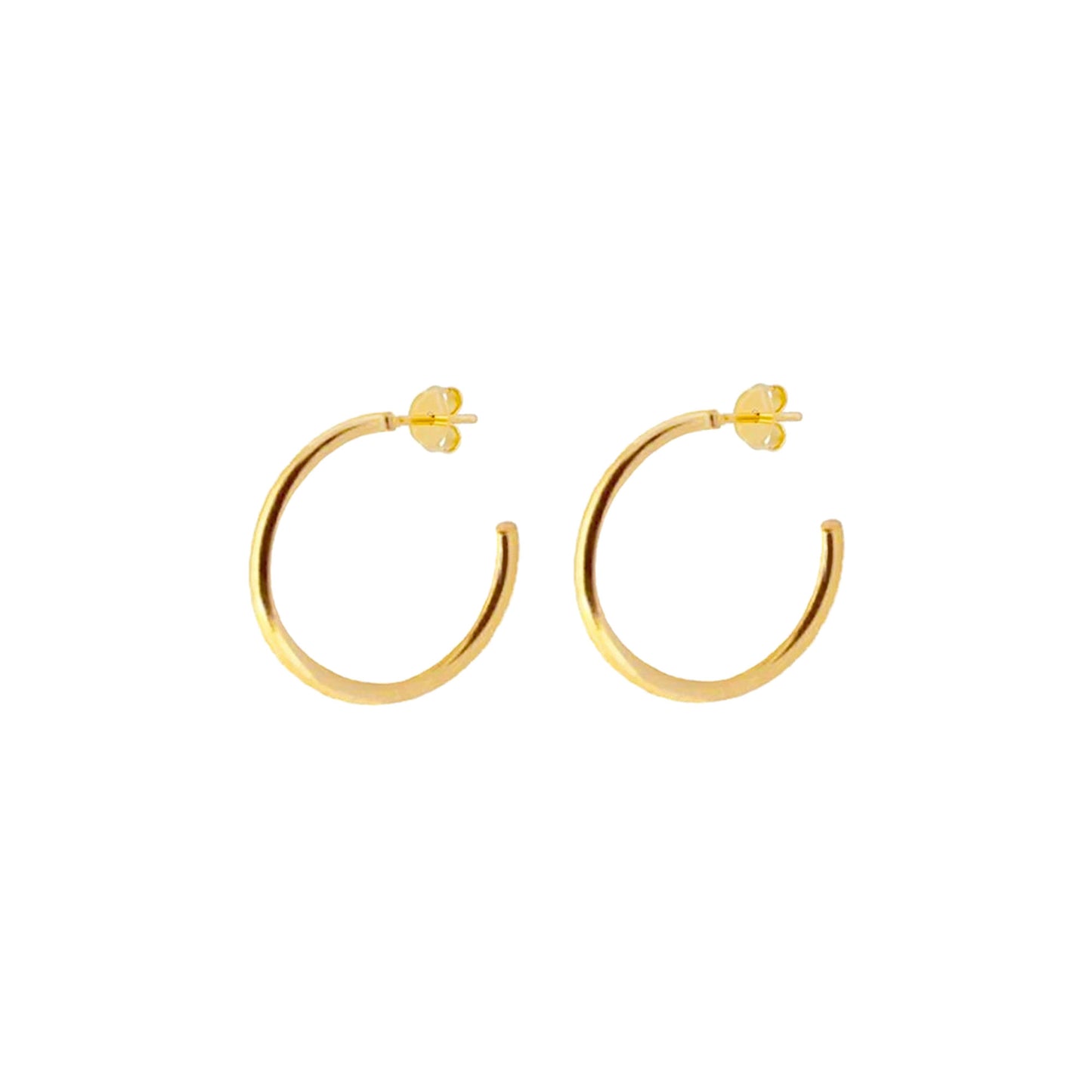 Hoop Earrings in Gold