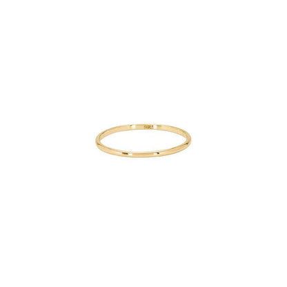Simple Band Stacker Ring in Gold