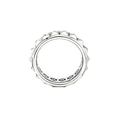 Sculpture Ring in Sterling Silver