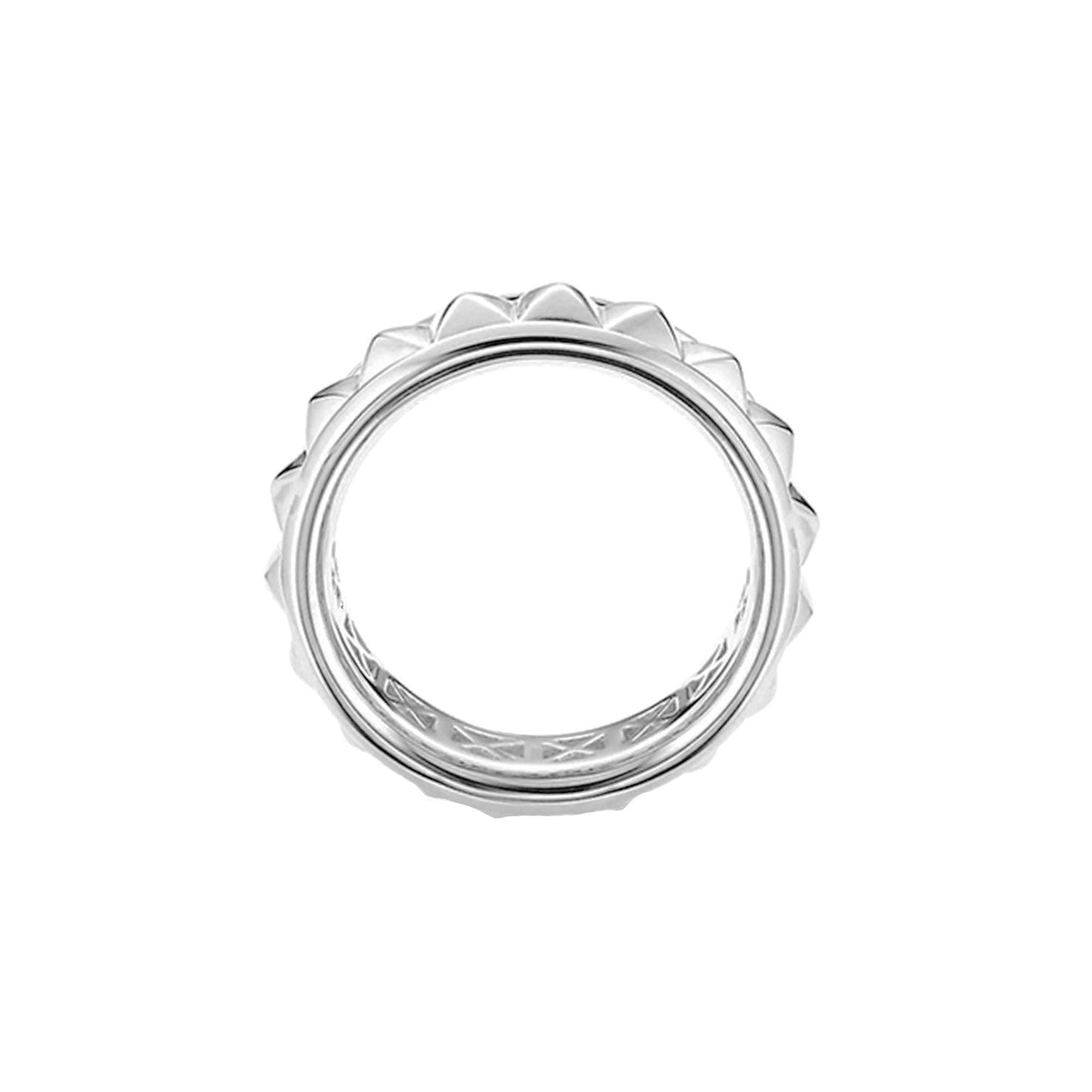 Sculpture Ring in Sterling Silver
