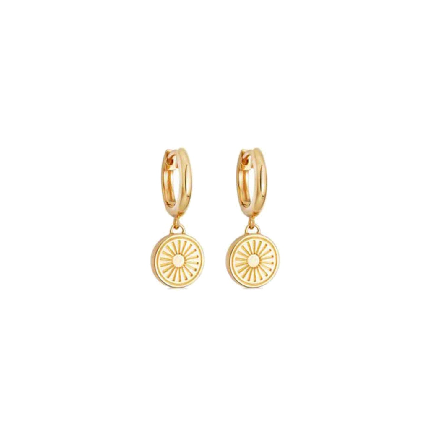 Sonny Dangle Earrings in Gold
