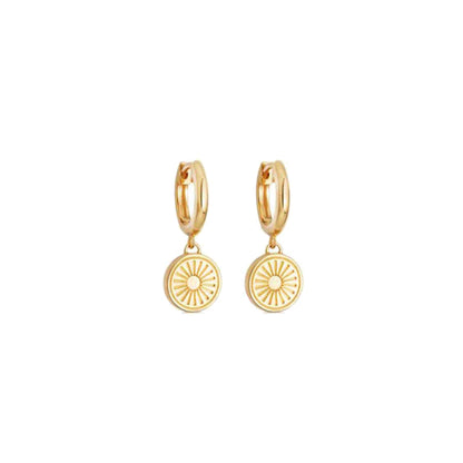 Sonny Dangle Earrings in Gold