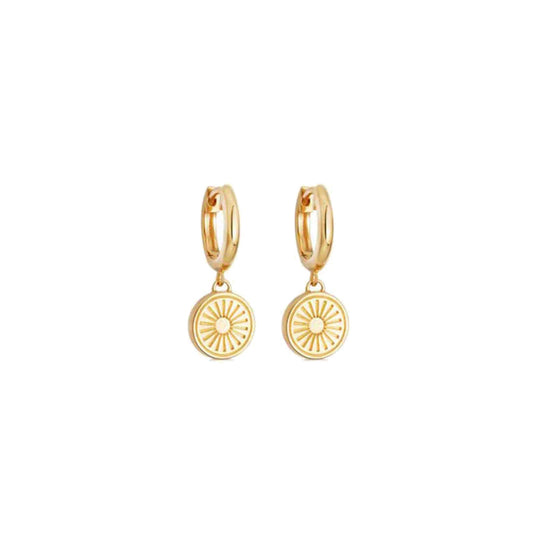 Sonny Dangle Earrings in Gold