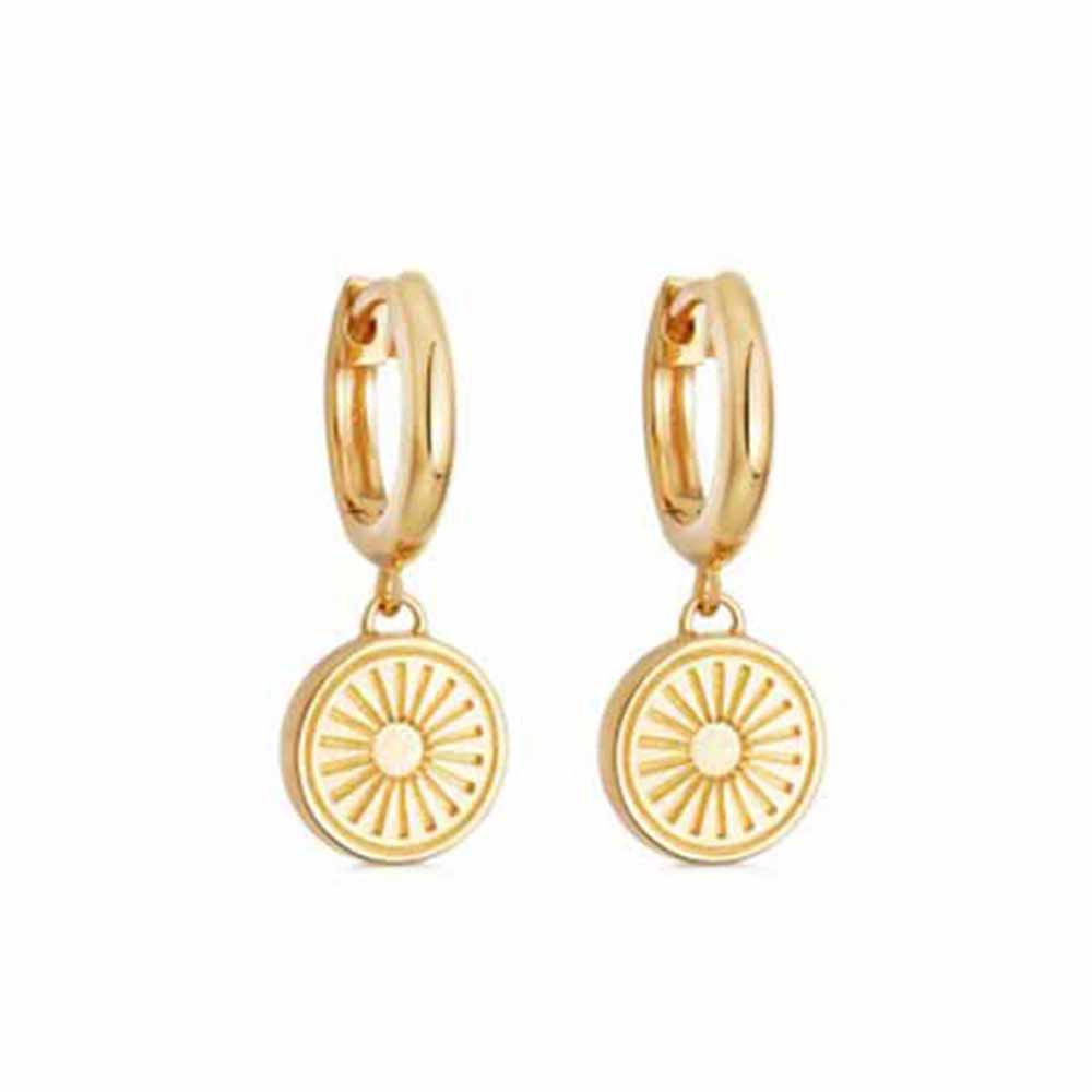 Sonny Dangle Earrings in Gold