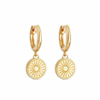 Sonny Dangle Earrings in Gold