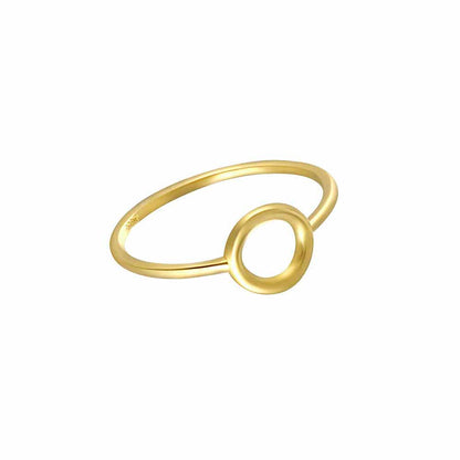 Circle Ring in Gold