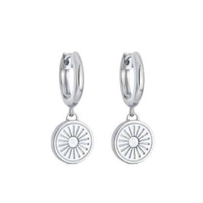 Sonny Dangle Earrings in Silver