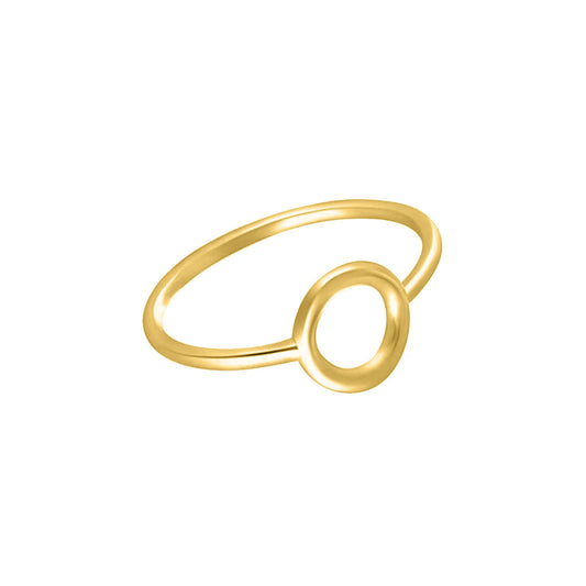 Circle Ring in Gold